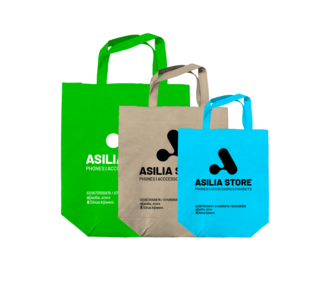 Printed Loophand Bags