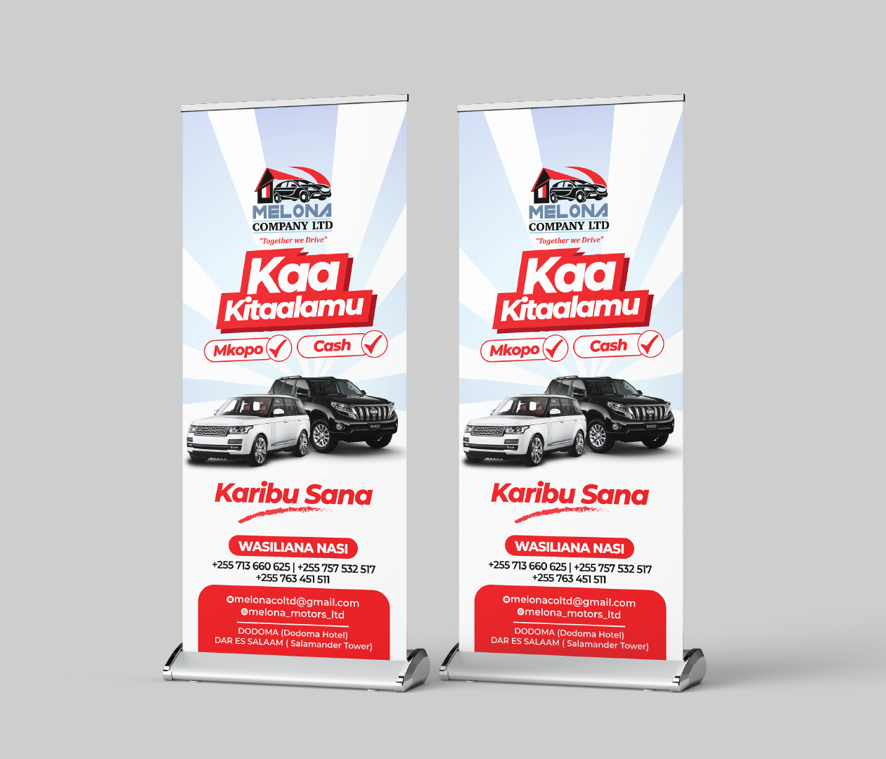 Branded Roll up Banner